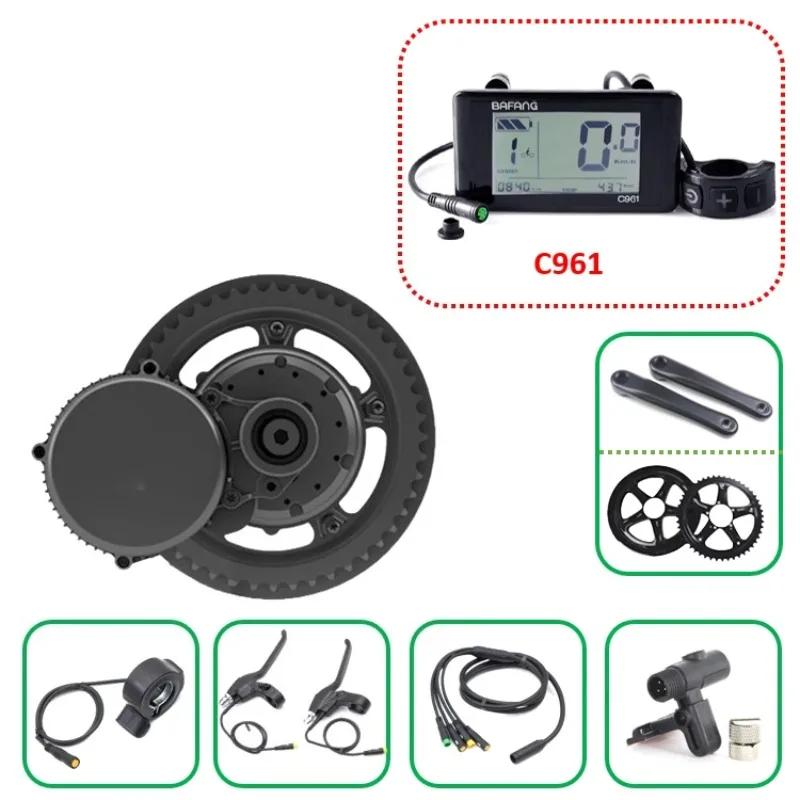 G340 Mid Drive Motor Kit C961  - Mid Drive Conversion Kit 1000W review and price