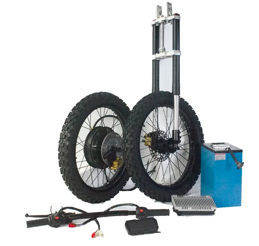 New Electric Conversion Kit 72 - 12000W Electric Motorcycle Hub Motor review and price