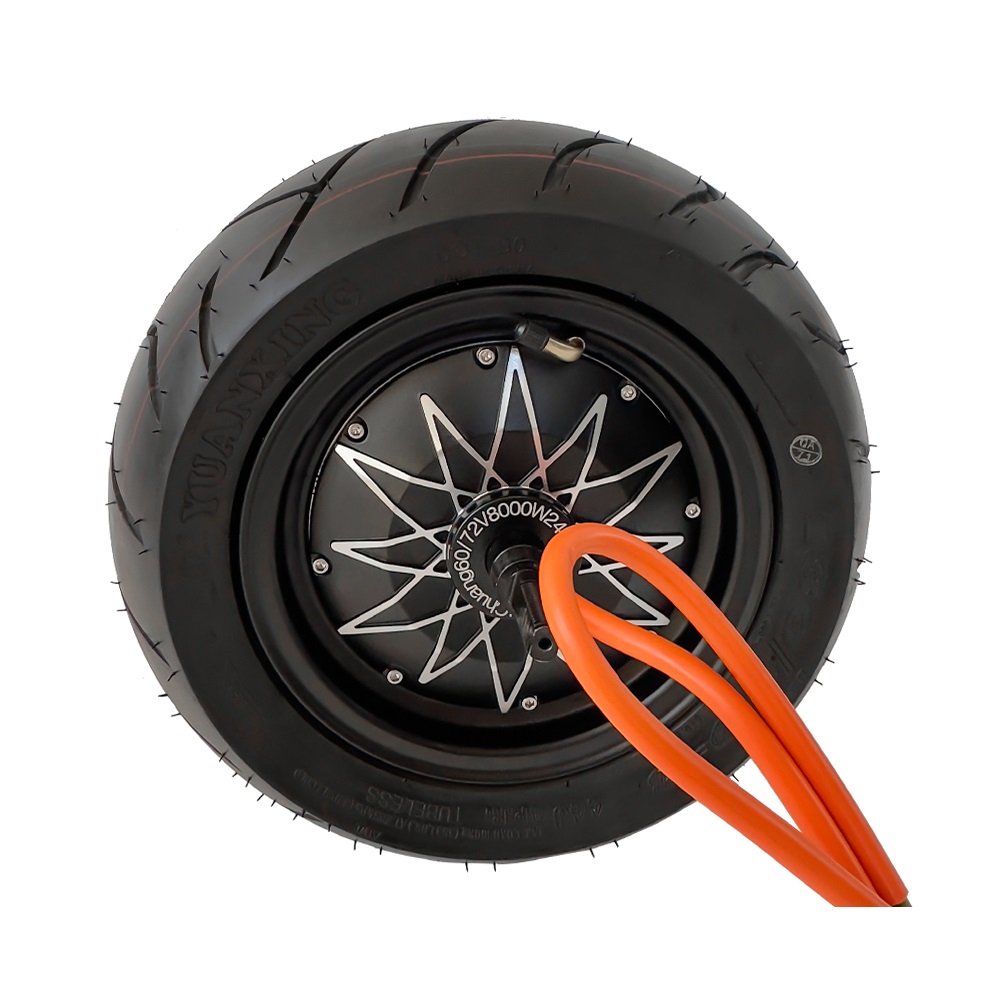8000W Double Axles Brushless E - 72V 8000W Brushless Hub Motor review and price